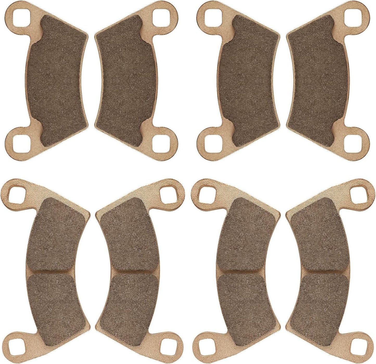 Brake Pads Front and Rear for Polaris Ranger 500 700 800 900 XP Ranger Crew 500