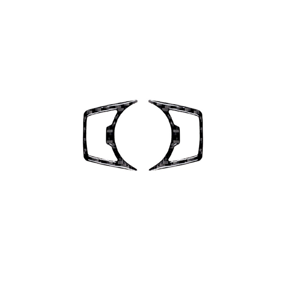 Carbon Fiber Interior Light Switchs Frame Trim Panel for Ford Explorer 2011-2014
