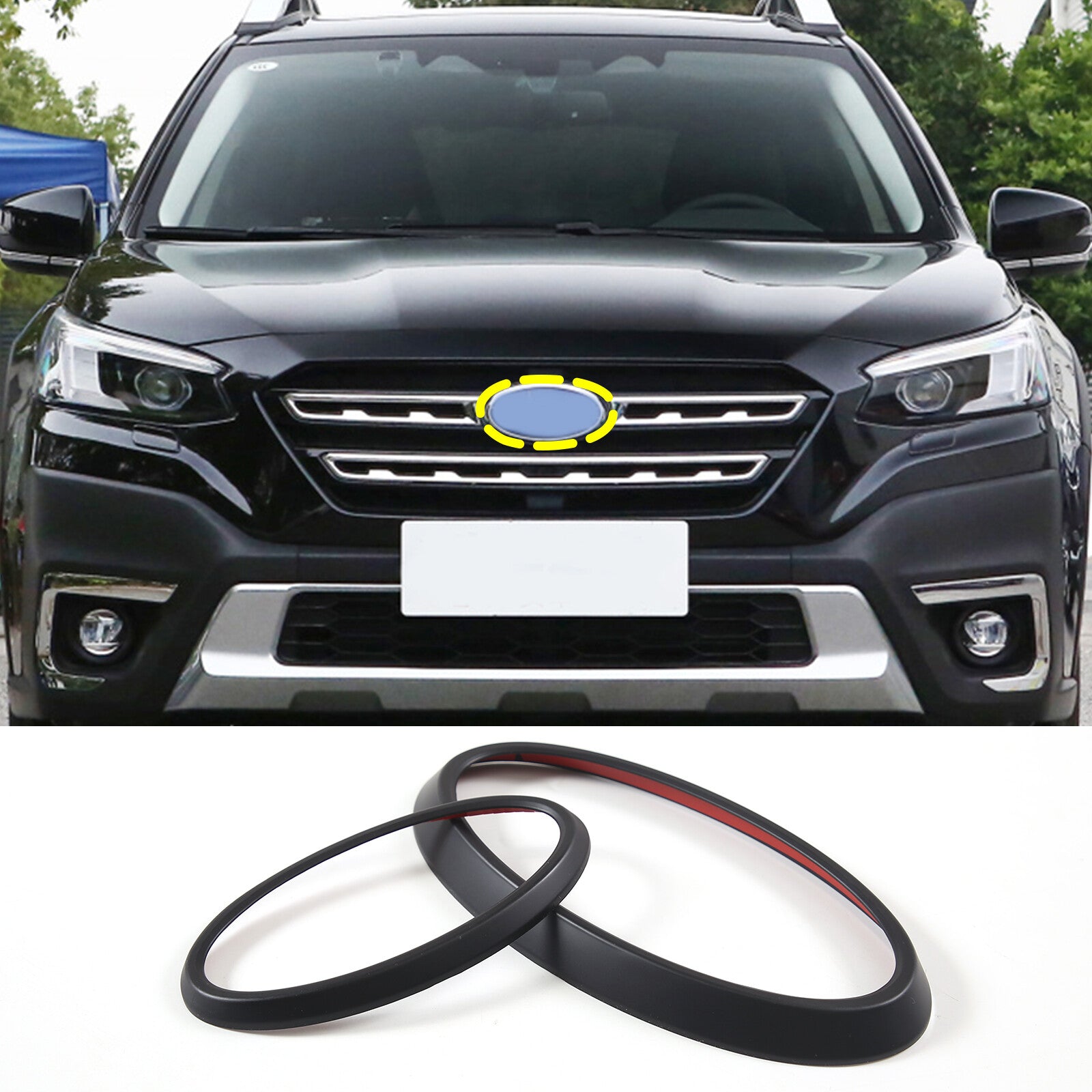 ABS carbon fiber internal gear shift rail frame trim for Toyota Tenderra 2014-21