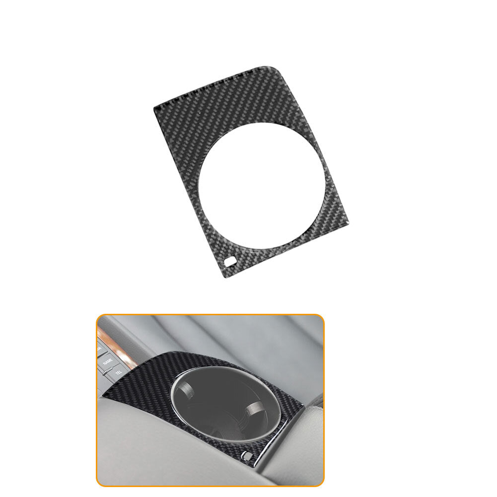 Carbon fiber mount for center armrest trim for Audi Q7 2007-2015