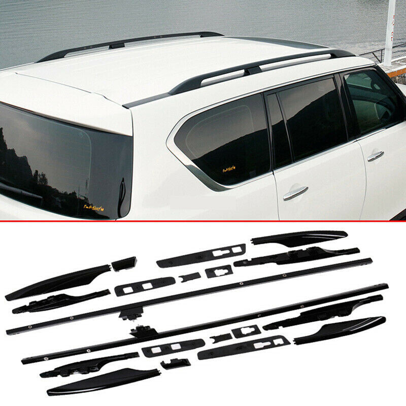For Armada Patrol Y62 2012-21 Roof Rail Luggage Rack Baggage Carrier Cross alloy