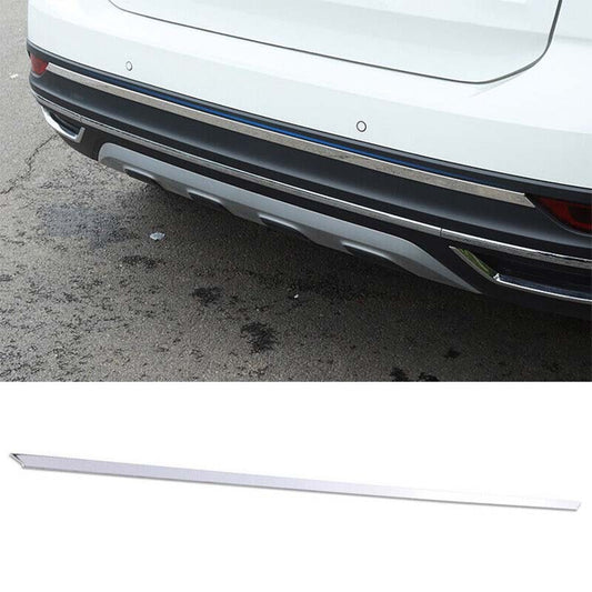Rear Door Trunk Lid Silver Steel Tailgate Strip for Volkswagen T-Cross 20-22