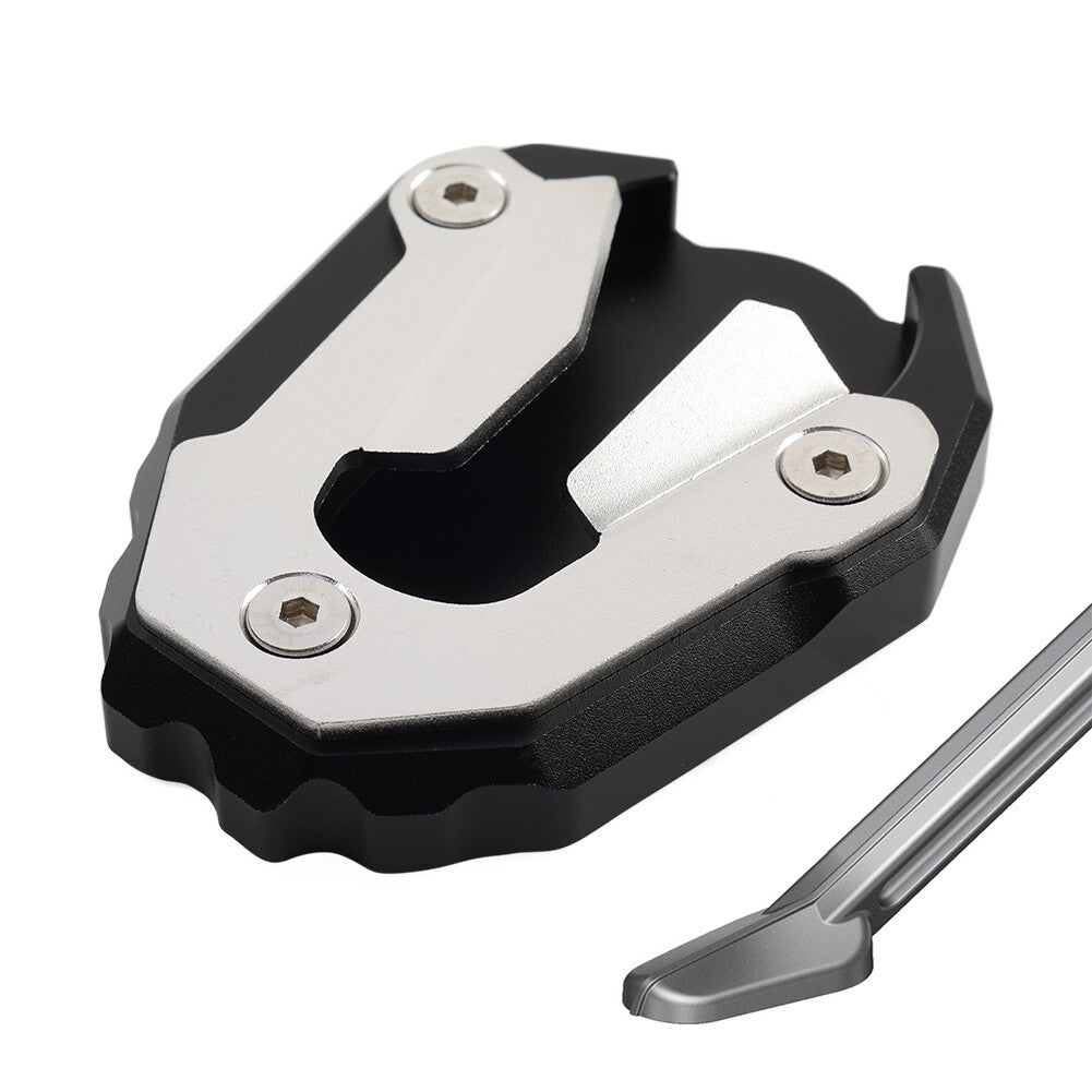 Black Kickstand Extension Side Stand Enlarger Plate Fit Tiger900 RALLY PRO GT