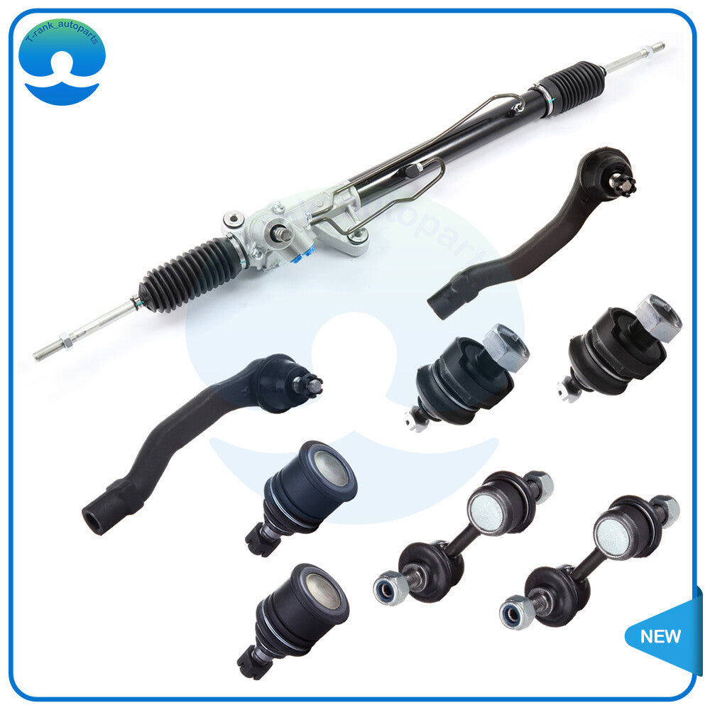 9Pcs Complete Power Steering Rack and Pinion Assembly for 1997-2001 for Honda CR-V