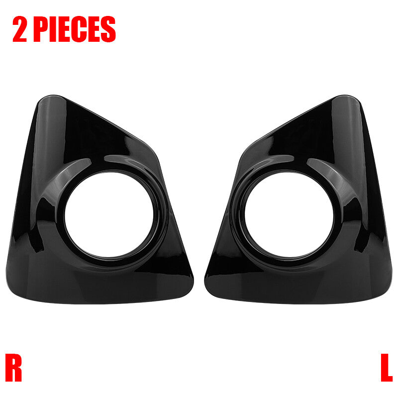 2X Left  Right Fog Light Cover Trim Bezel For 2014 2015 2016 for Toyota for Corolla S