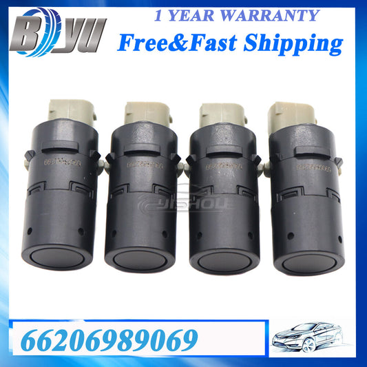 Fits for BMW E60 E61 M5 E65 X3 E83 E46 4Pcs New PDC Parking Sensor 66206989069