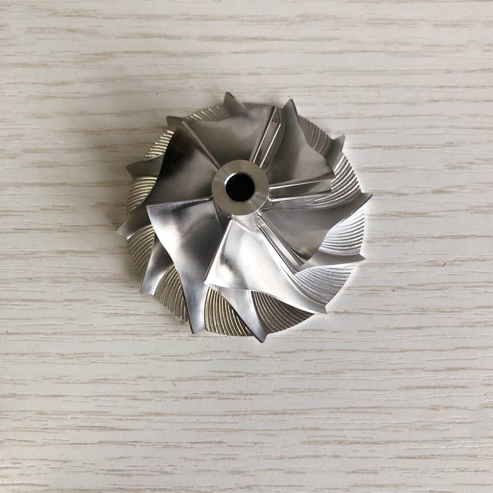 K16 5316-123-2007 36.83/54.90mm 6+6 blade high blade billet compressor wheel