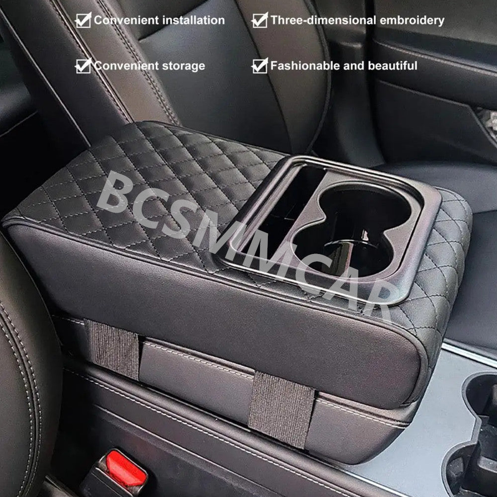 Armrest Cushion Cover Console Box Pad Protector Car Accessories Heighten Pad