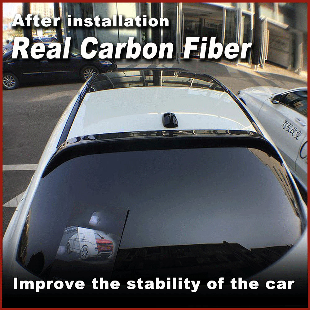 Fit for Benz C117 CLA220 CLA45 2013-2019 REAL Carbon Rear Roof Spoiler Wing Lip