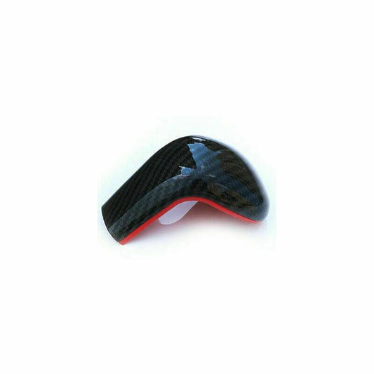for Toyota for Corolla 2019-2022 Red+Carbon Fiber Inner Gear Shift Knob Cover Trim