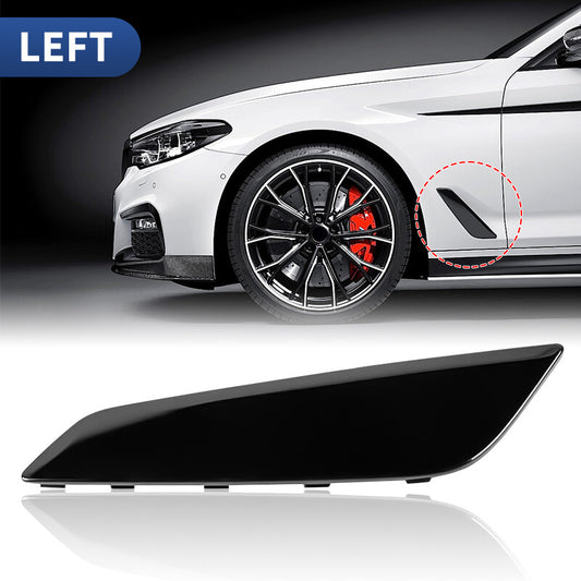1X Gloss Black Fender Duct Trim Left Driver Side For 2017-2020 for BMW G30 5 Series