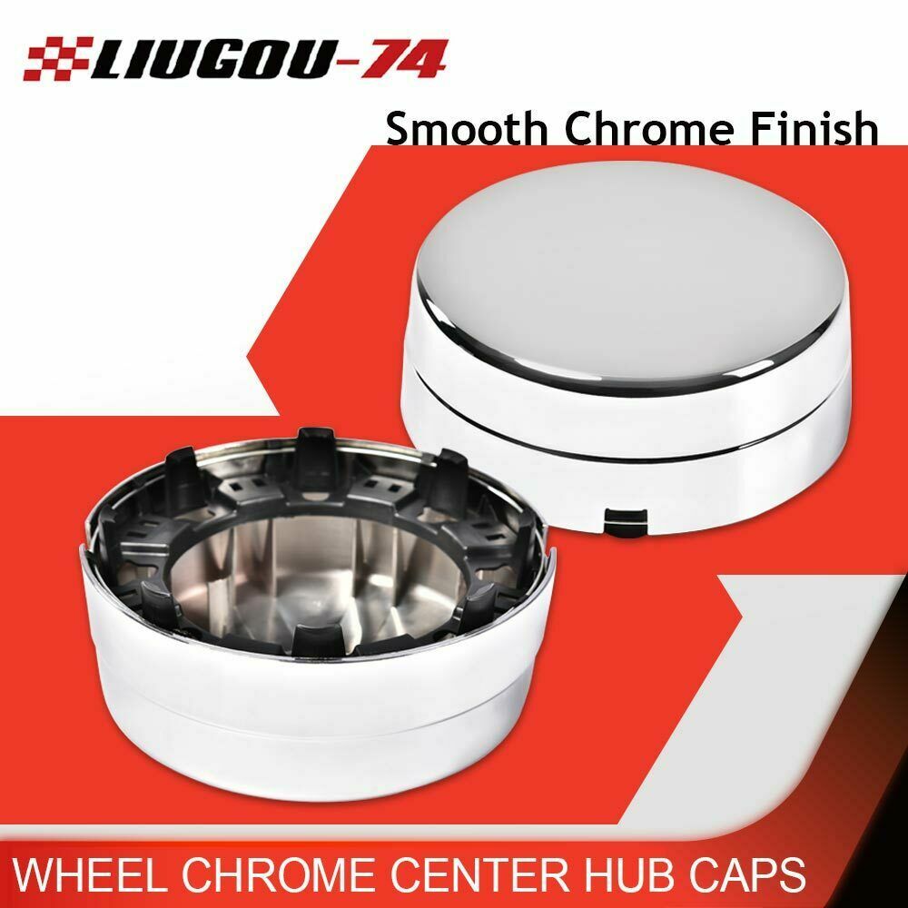 Suitable for 2003-17 for Dodge for RAM 3500 1-TON Dual 2X Rear Wheel Chrome Center Hub Cap