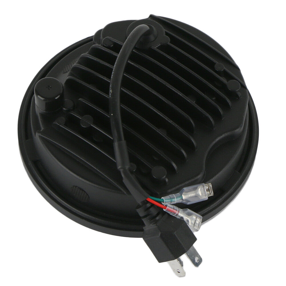 5.75-inch headlight for motorcycles, 5 3/4 high/low DRL turn signal halo LED, suitable for Harley-Davidson .