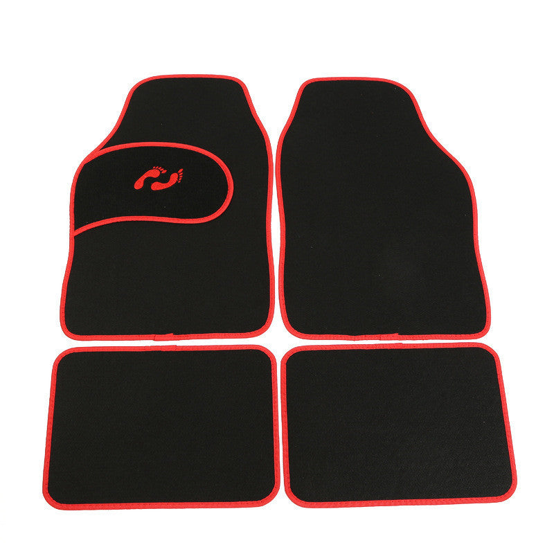 4x Universal Car Floor Mat Accessories Styling Custom Foot Prevent Wear Heel Pad