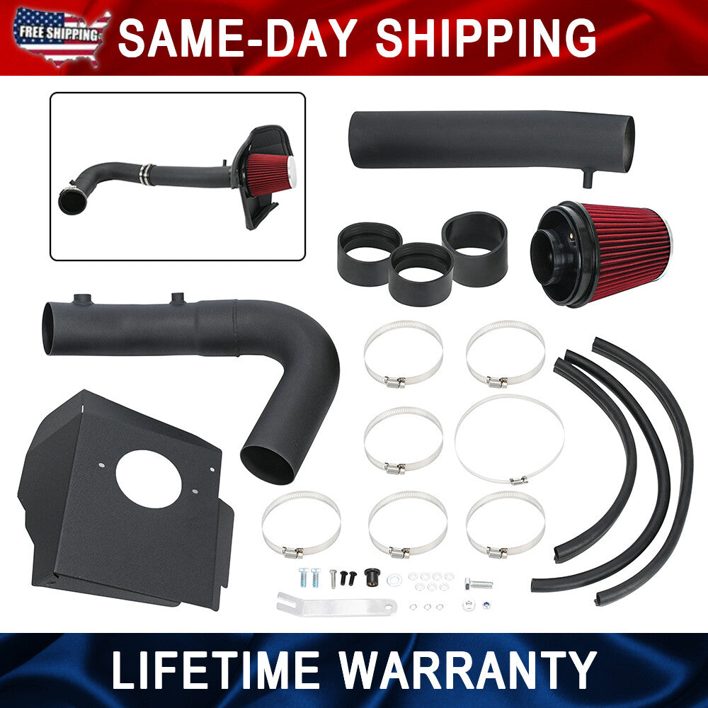 Cold Air Intake Kit w/ Filter  Heat Shield For 11-20 Charger for Challenger 300 3.6