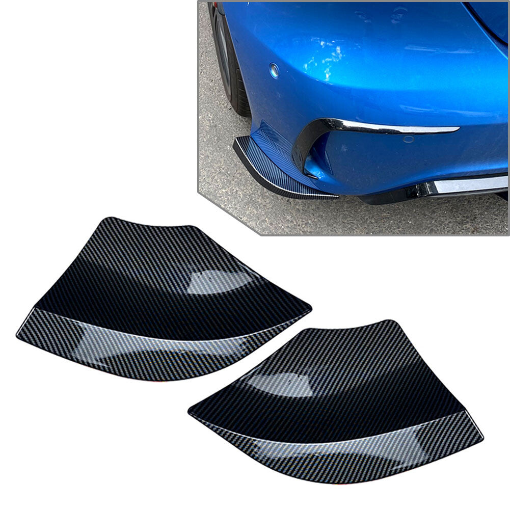 for Mercedes-Benz W176 2013-2018 Rear Bumper Side Splitters Spoiler Canards
