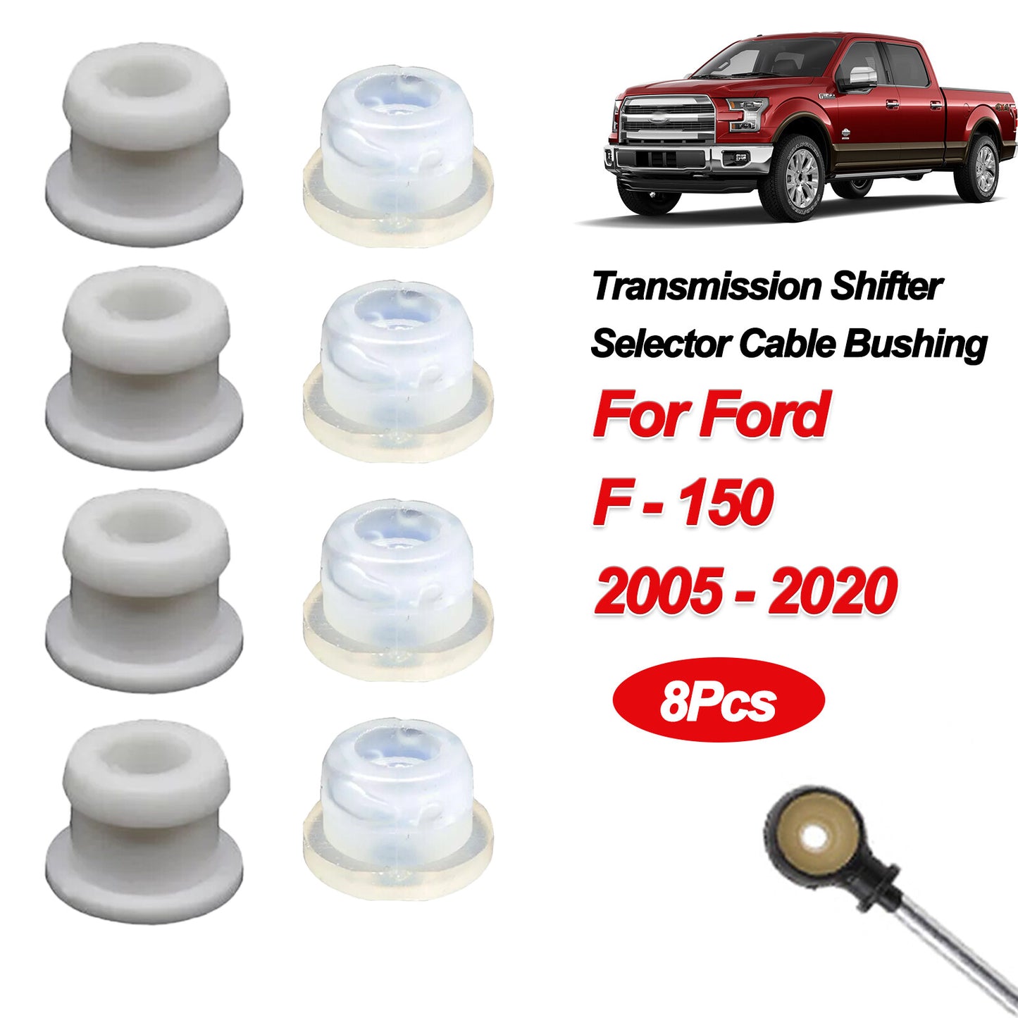 for Ford F150 05-20 Transmission Gear Shifter Cable Shift Linkage Bushing Repair
