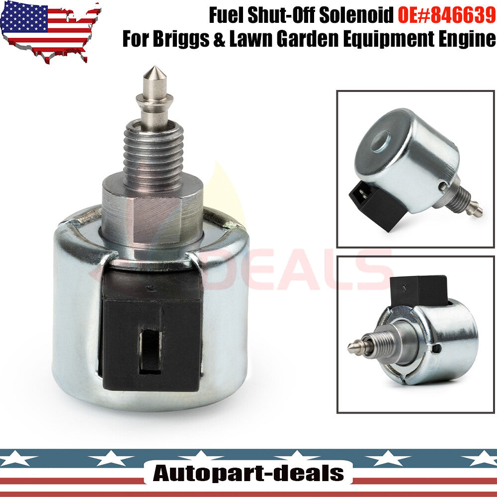 846639 Engine fuel Shut-Off solenoid valve Fuel For Lawn Garden Equipment