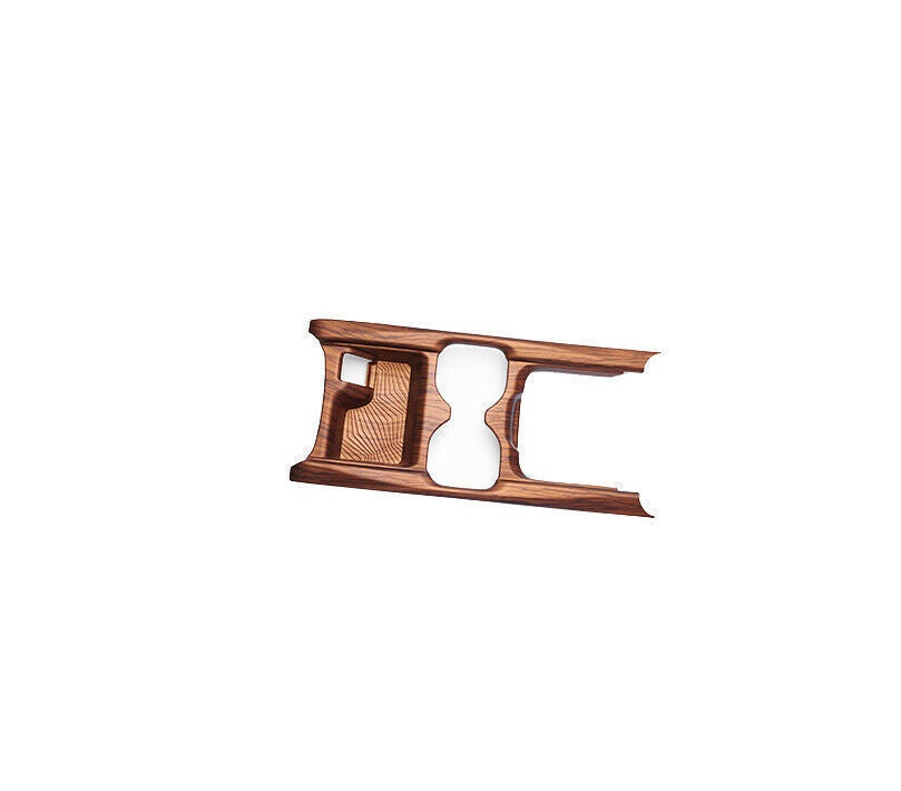Console Gear Shift Water Cup Panel Trim for Honda CR-V 17-22 Matte Peach Wood