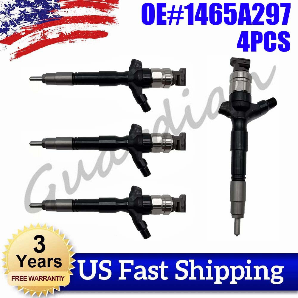 4-piece rail diesel injector pickup unit 1465A257 1465A297 for Mitsubishi Pajero L200 4D56