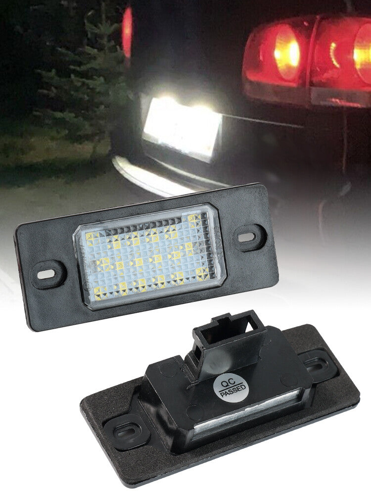 2x LED License Number Plate Light Bulb for VW for Passat for Golf for Tiguan 6000k Canbus AU