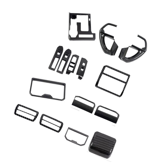 15x ABS plastic Interior Accessories Kit Cover Trim for Toyota Tacoma 2024-202hE