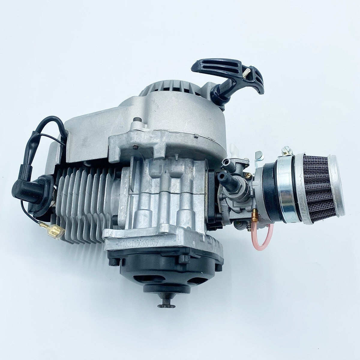 49CC Pull Start 2-Stroke Complete Engine Transmission Motor Pocket Dirt Bike