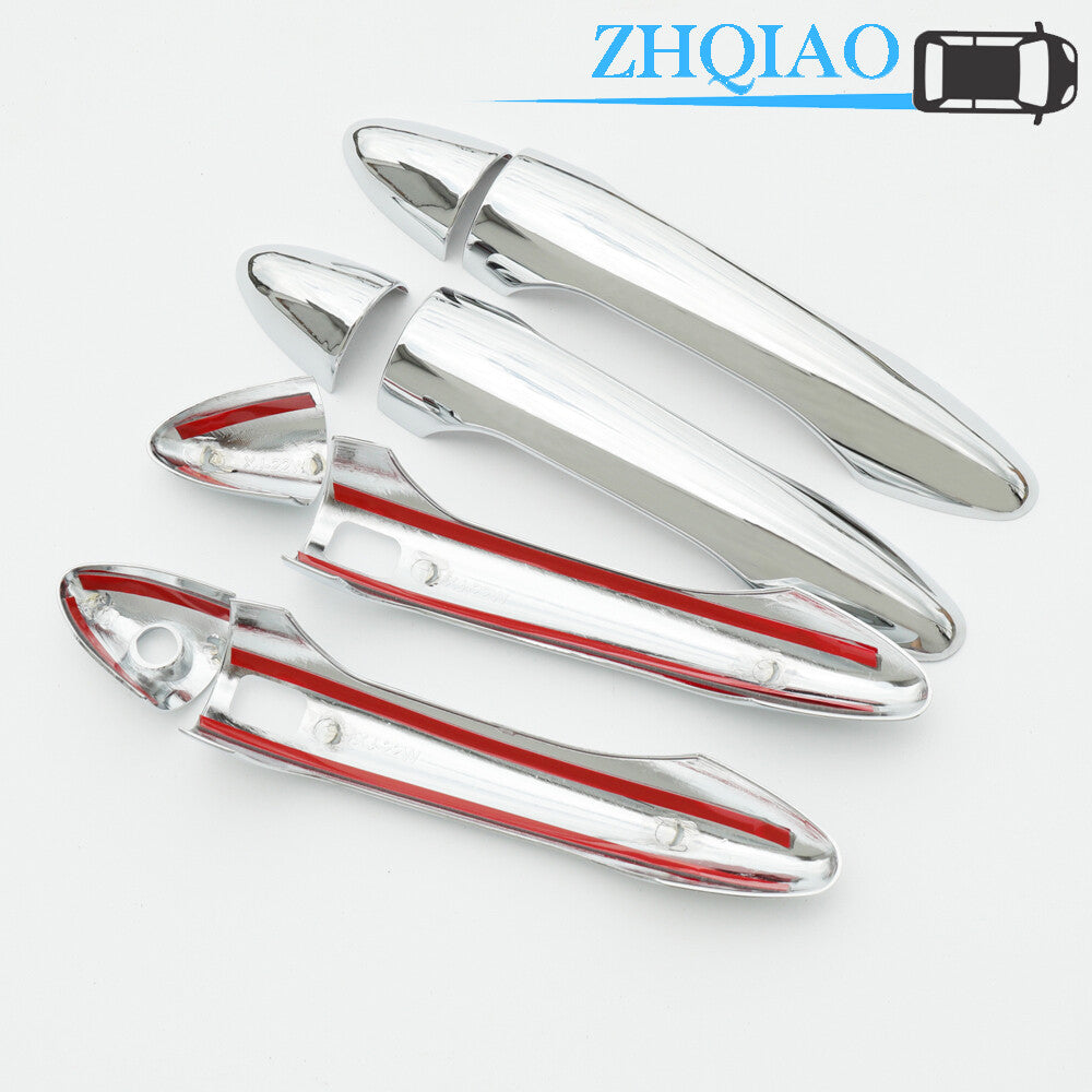 4 Pcs Chrome Door Handle Cover for Smart Fits for Kia K3 Forte Cerato 2012-2014