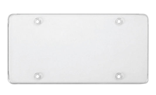 1 piece car flat license plate frame cover front cover rear trunk transparent for BMW