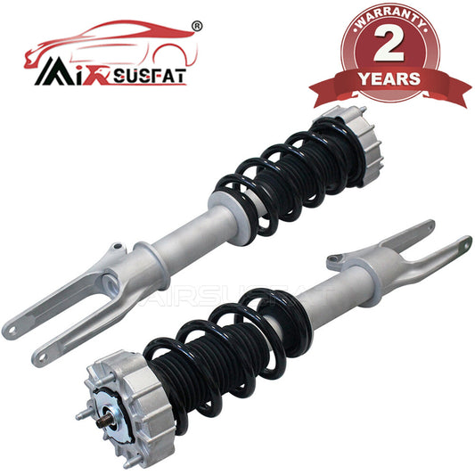 2pcs Front LeftRight Shock Strut Assembly w/EDC for Porsche for Panamera 2010-2016