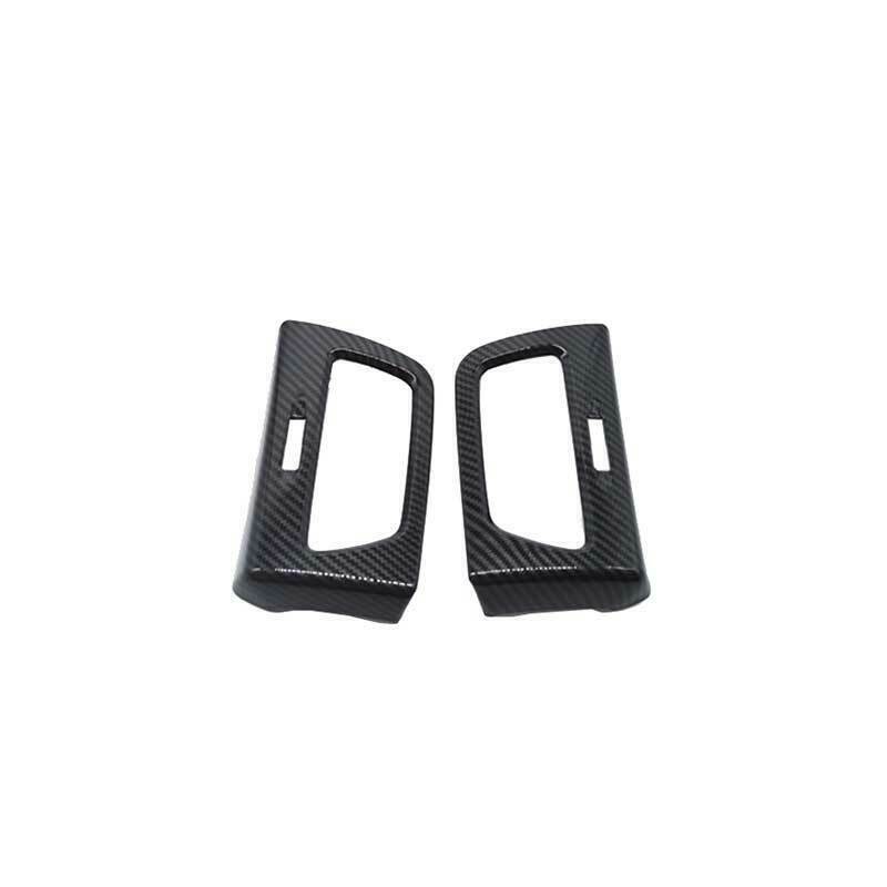 LR AC Air Outlet Vent Cover Trim for Honda CRV CR-V 2012-2016 Carbon Fiber 2PCS