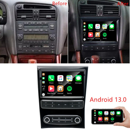 9 Stereo Radio Head Unit for Lexus GS300 GS400 GS430 1998-2005 Carplay 4+32GB