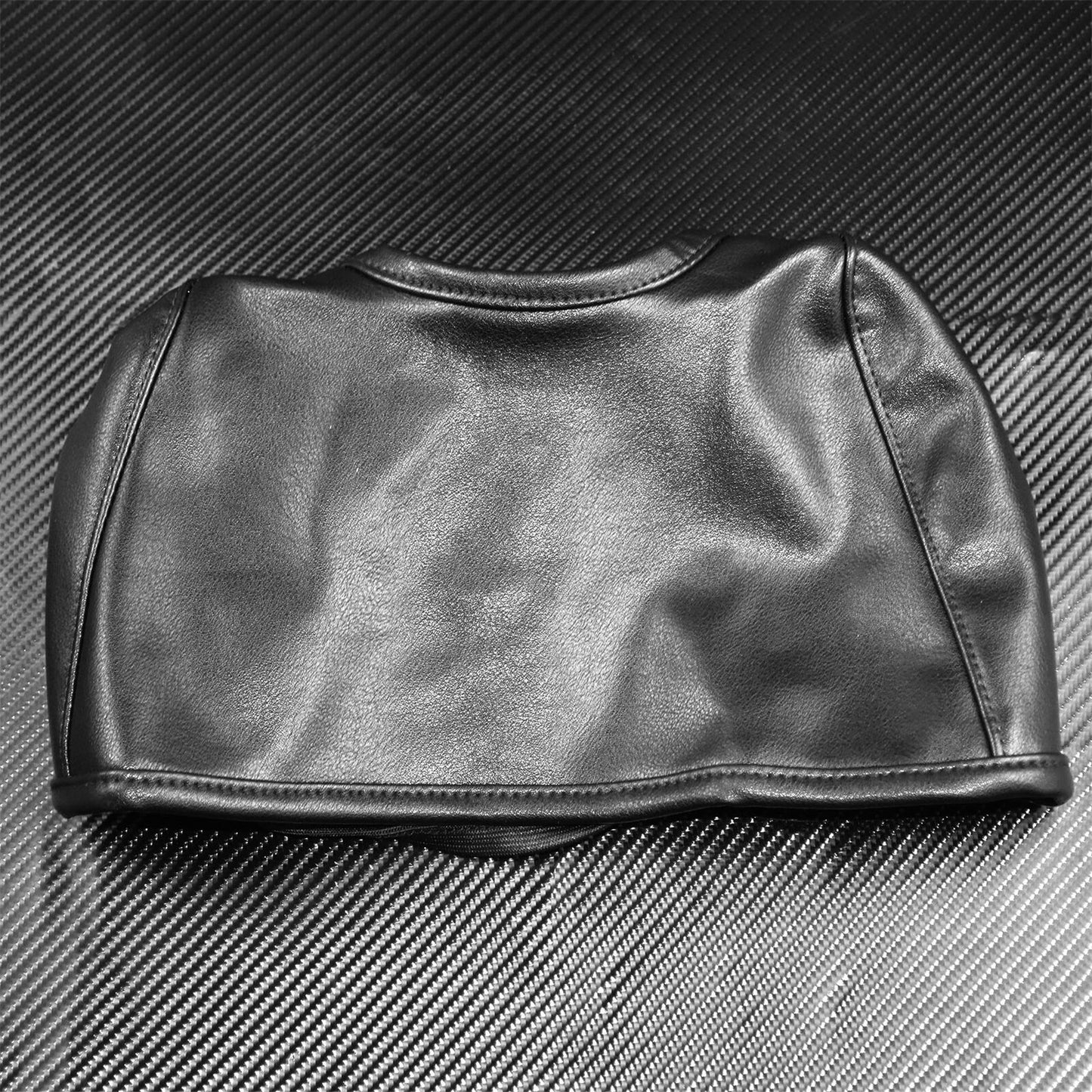 Gas Fuel Tank Bra Shield Protector Black Fit for Harley Dyna Fat Bob 2004-2017