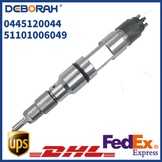New Common Rail Injector 0445120044 51101006049 for MAN TGA D2876L Truck Parts