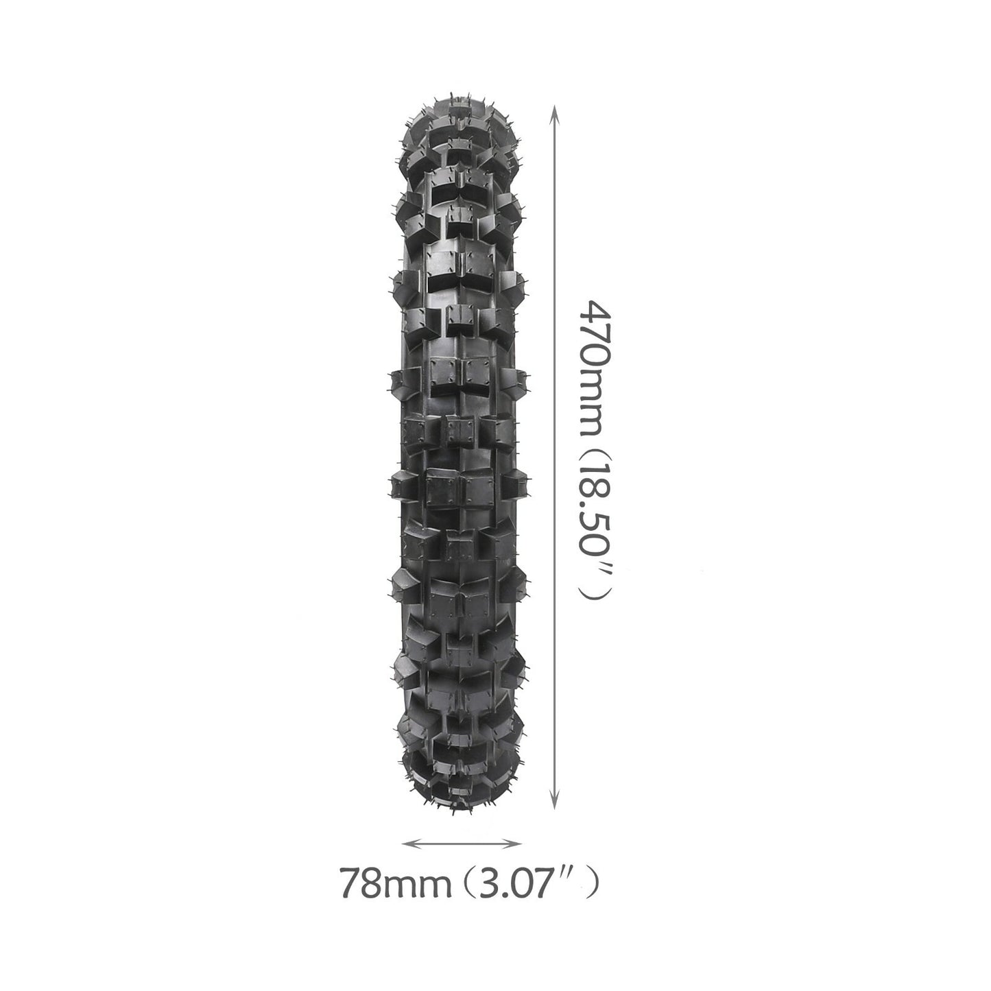 80/100-12 3.00-12 inch rear tire + inner tube suitable for KX65 RM65 CRF110F KLX110