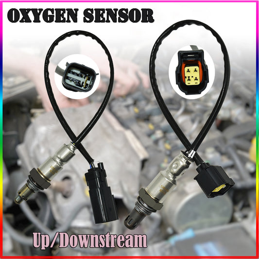 2pcs O2 Sensors Up/Downstream For 2014-19 for Jeep Cherokee for Ram ProMaster City 2.4L