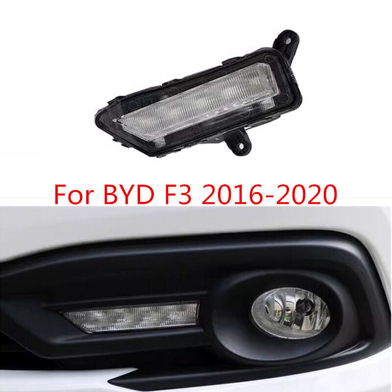 Left Side Bumper Daytime Running Light Driving light DRL for BYD F3 2016-2020