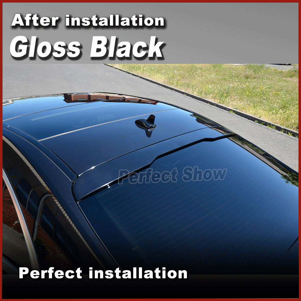 Fit for Mercedes-Benz W222 S400 S65 2014-2020 Gloss Black Rear roof spoiler Wing