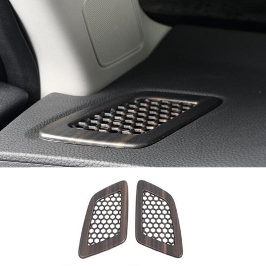 23-2024 for Honda CR-V Wood Grain ABS Dashboard Upper A/C Air Outlet Vent Trim2
