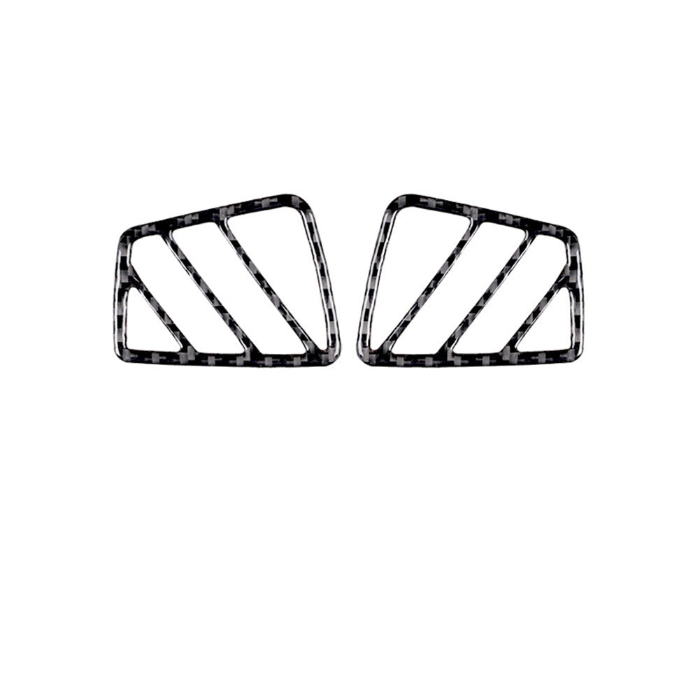 Carbon Fiber Dashboard Side Vent Frame Trim Panel for Ford Explorer 2011-2014