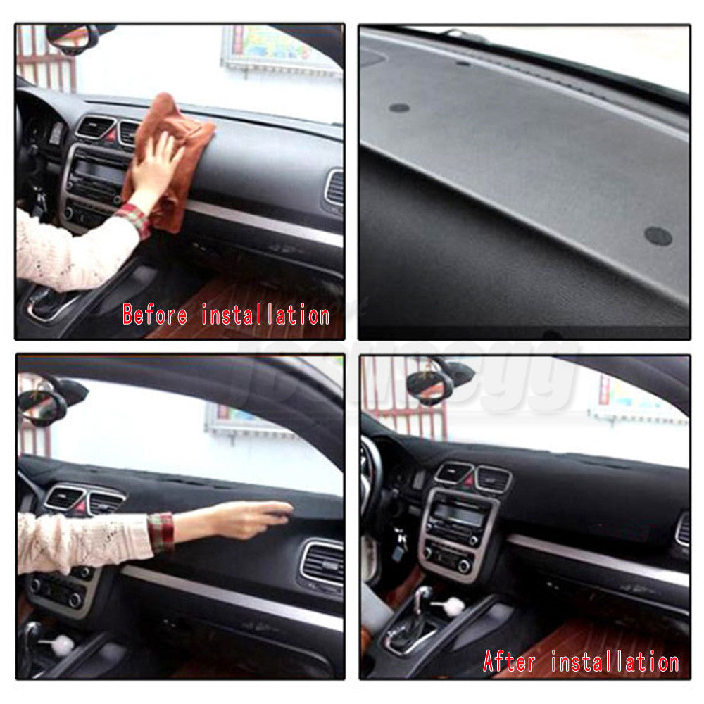 For 11-17 for Jeep for Grand Cherokee WK2 LHD Sun Shade Visor Pad Dashboard Cover Mat