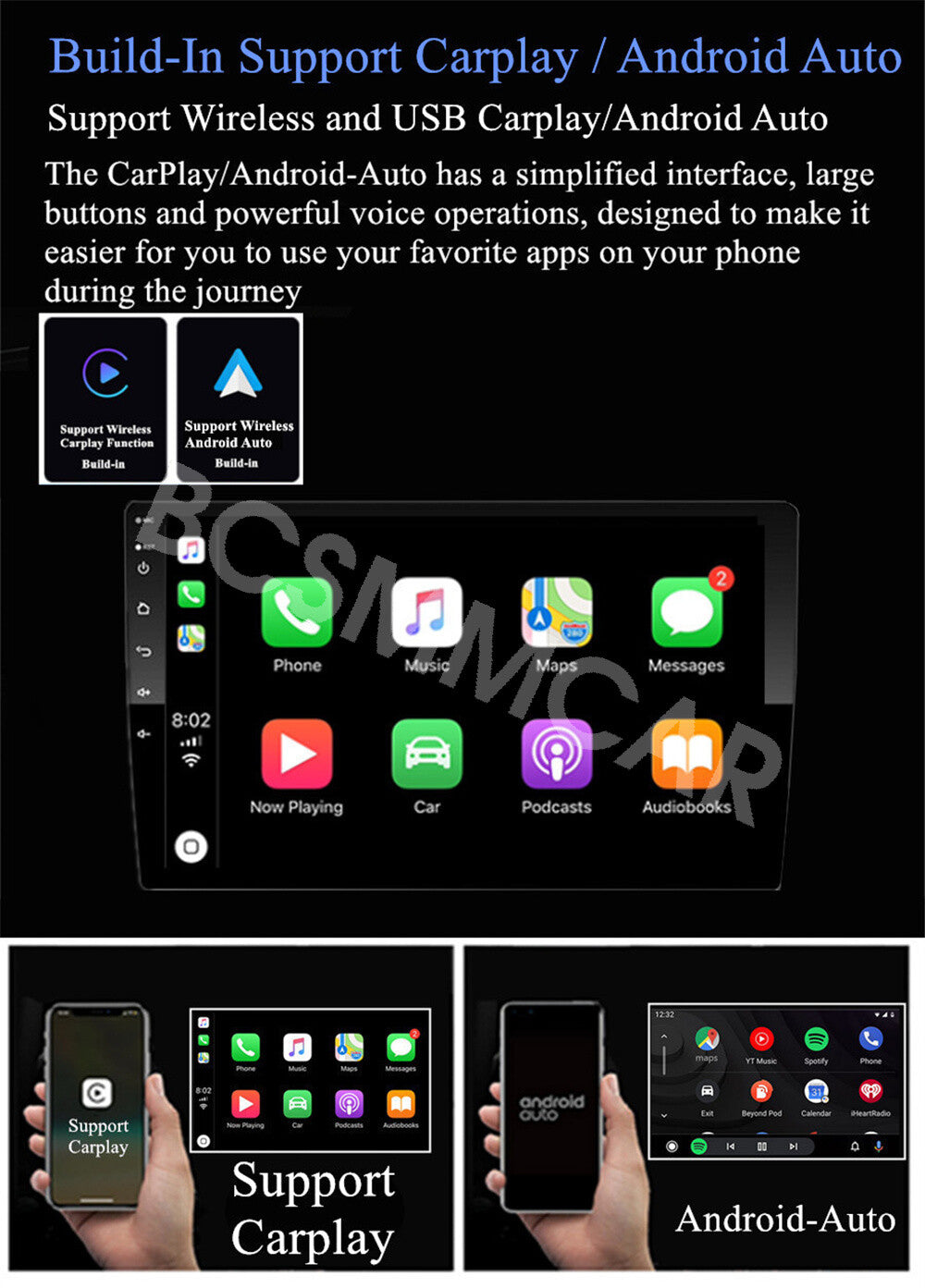 Fit for Acura MDX 2007-2013 3.7L Car GPS Navi Radio Stereo Player FM 2+32GB