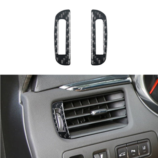 Air Conditioning Vents Frame Trim Cover Carbon Fiber for Chevy Impala 2014-2020