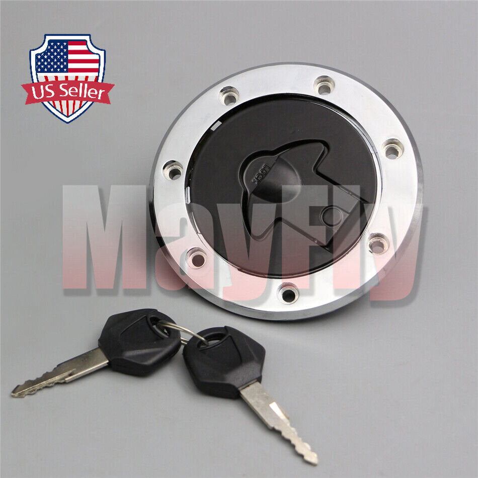 Fuel Gas Tank Cap Cover  Key Fit For 500/500R EX500 EX400 250R 600R 750R