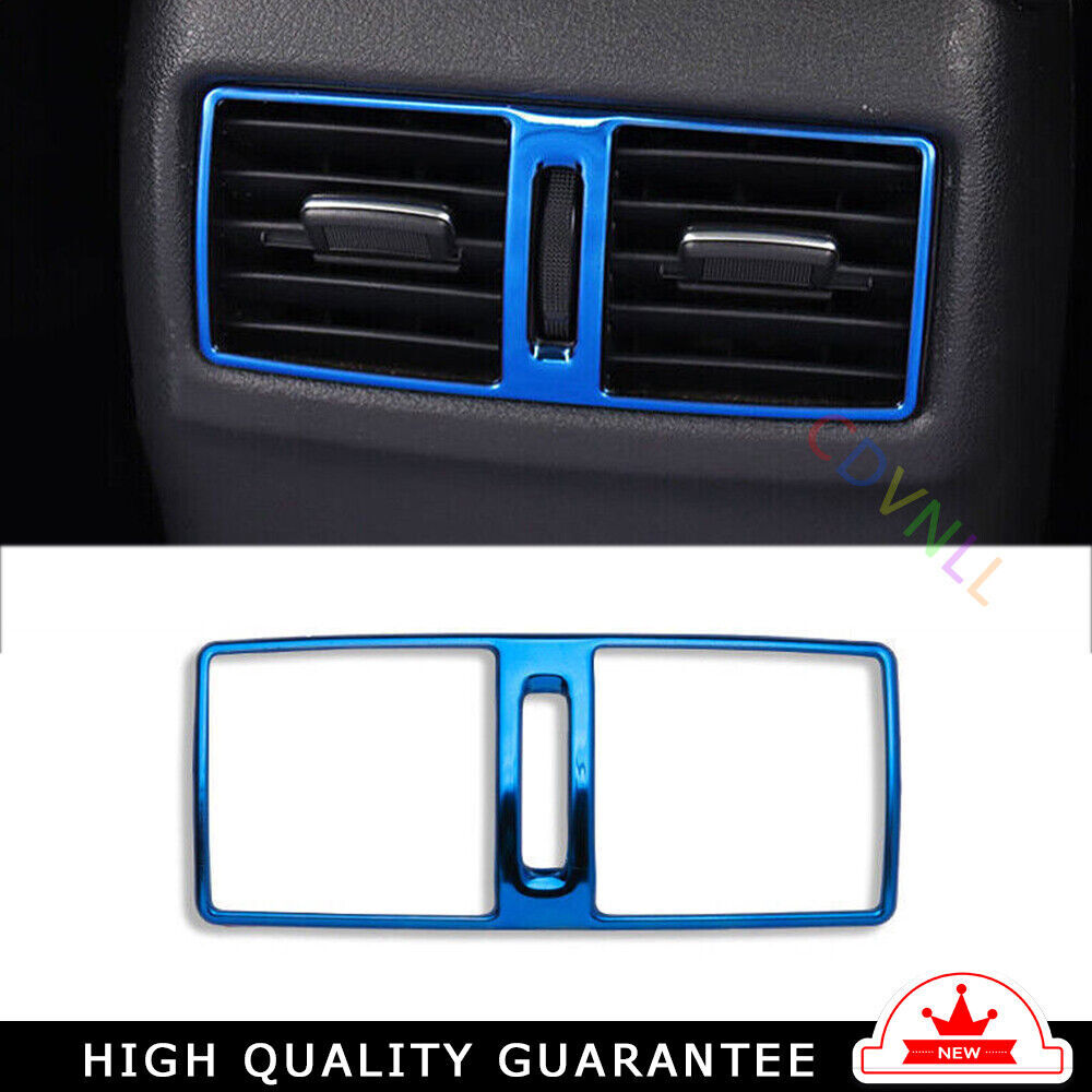 Rear Air Outlet Vent Frame Trim Inner for Nissan Sentra 2020-2022 Blue Titanium
