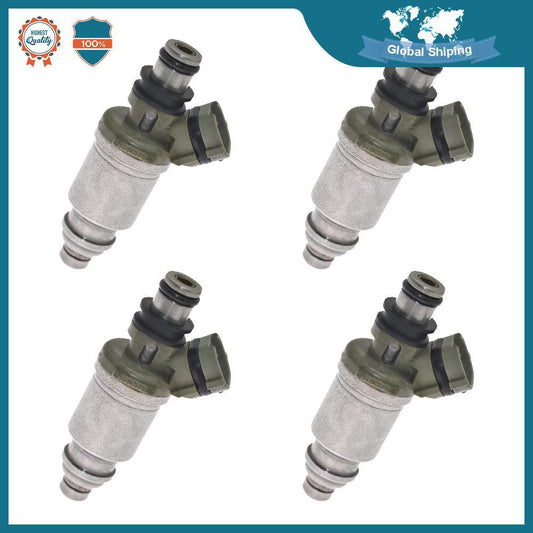 4X Fuel Injectors 23250-16120 for 88 92 for Toyota for Corolla Celica Prizm 1.6L 4A-FE
