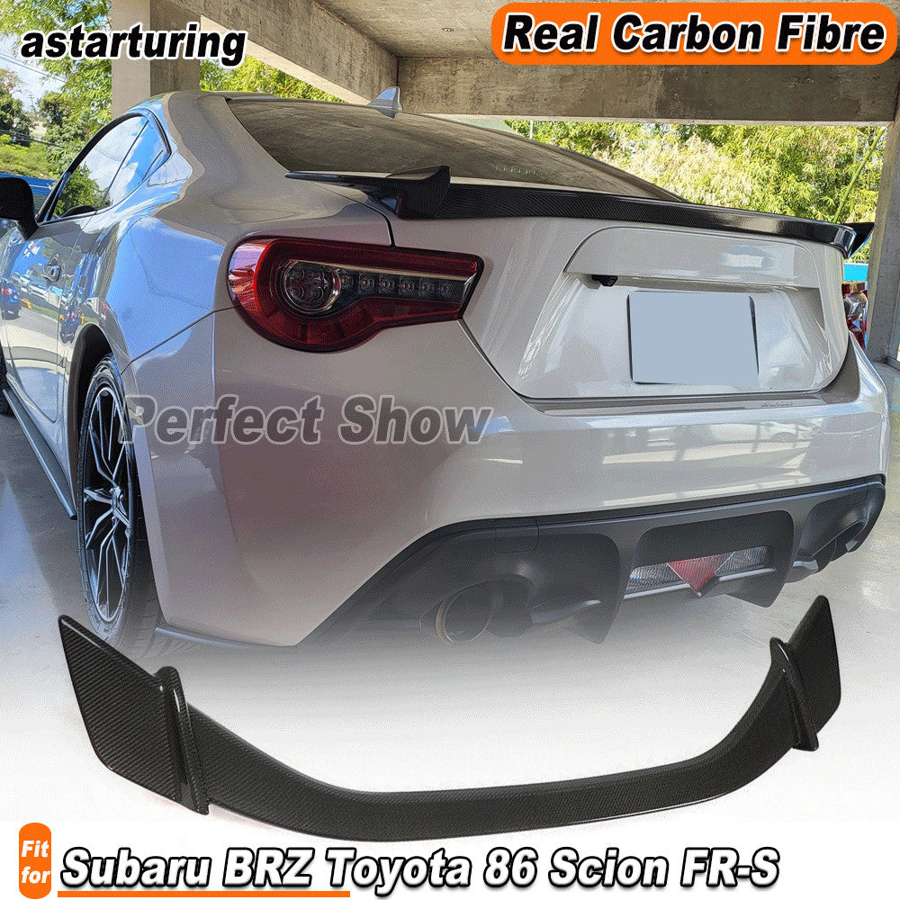 for Subaru BRZ for Toyota 86 for Scion -S 2013-20 REAL Carbon Rear Trunk Spoiler Wing
