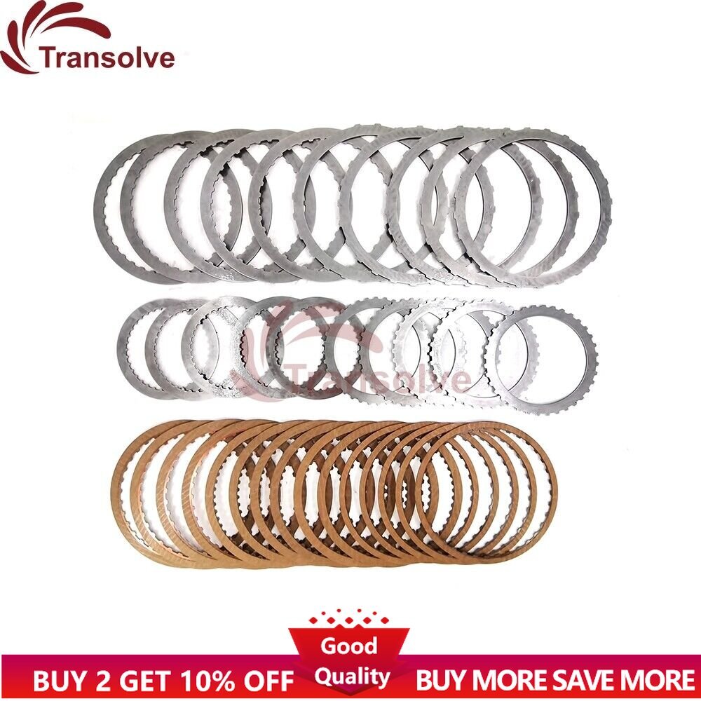 6L45E 6L50E Transmission Clutch Plates Friction Kit Fit for Cadillac B201880A