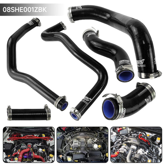 Radiator Coolant Heater Silicone Hose For BRZ for Scion -S for Toyota GT86 13+ Clamps