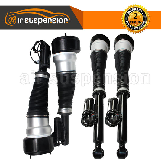 4X Front Rear Air Suspension Shock Strut Airmatic for Mercedes S-Class W216 W221
